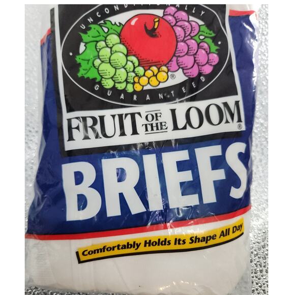 Fruit Of the Loom Briefs Men's Underwear Wide Band XL 42-44 VTG 1996 NIP 3-Pack - Picture 4 of 8